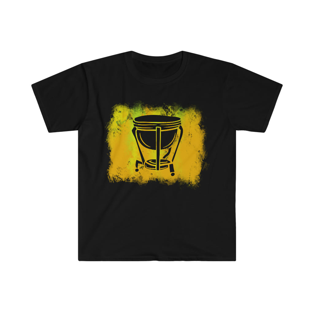 Vintage Yellow Cloud - Timpani - Unisex Softstyle T-Shirt