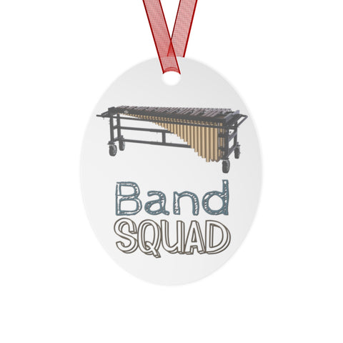 Band Squad - Marimba - Metal Ornament