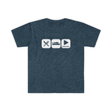 Eat, Sleep, Play - Baritone - Unisex Softstyle T-Shirt