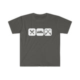 Eat, Sleep, Play - Bass Clarinet - Unisex Softstyle T-Shirt