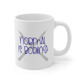 Normal Is Boring - Oboe - 11oz White Mug