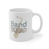 Band Squad - Tenor Sax - 11oz White Mug