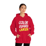 Color Guard Queen - White/Yellow - Hoodie