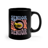 Senior Retro - Tuba - 11oz Black Mug