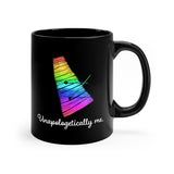 Unapologetically Me - Rainbow - Xylophone/Marimba - 11oz Black Mug