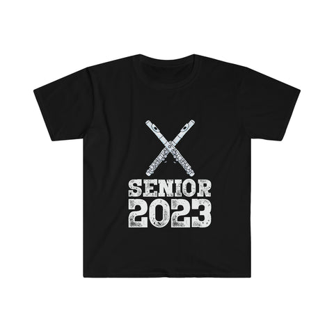 Senior 2023 - White Lettering - Piccolo - Unisex Softstyle T-Shirt