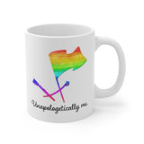 Unapologetically Me - Rainbow - Color Guard 1 - 11oz White Mug