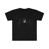 Marching Band - Heartbeat - Shako - Unisex Softstyle T-Shirt
