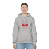 Band - Retro - Red - Hoodie