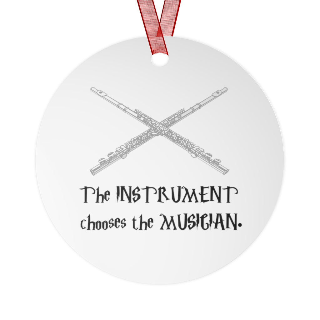 Instrument Chooses - Flute - Metal Ornament