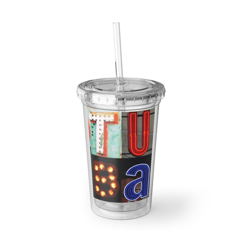 Tuba - Artsy Alphabet - Suave Acrylic Cup