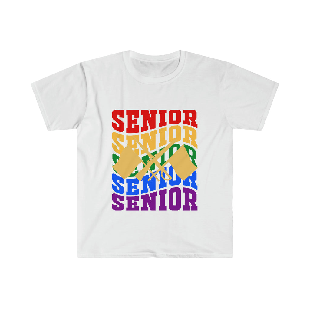 Senior Rainbow - Color Guard 2 - Unisex Softstyle T-Shirt