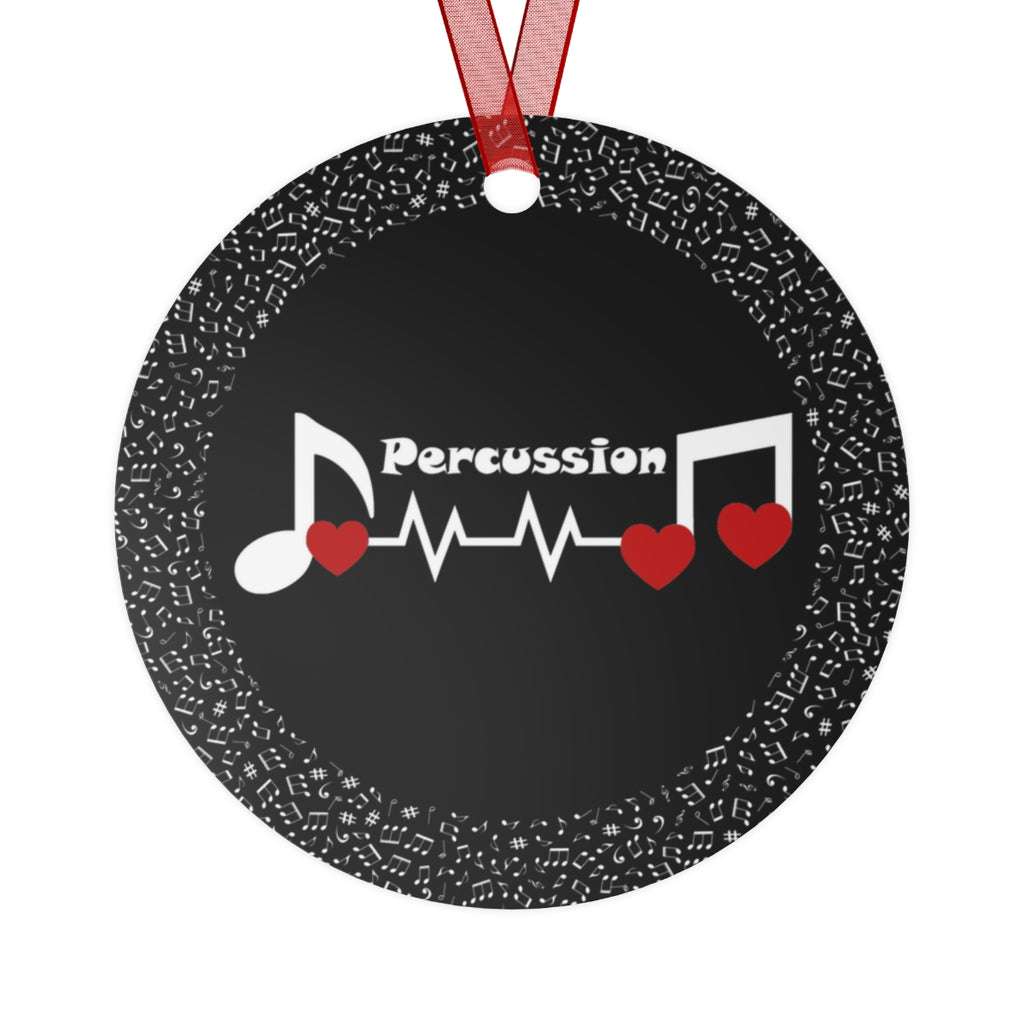 Percussion - Heartbeat - Metal Ornament