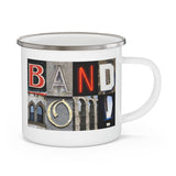 Artsy Alphabet - Band Mom - Enamel Camping Mug