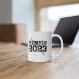 Senior 2023 - Black Lettering - Bassoon - 11oz White Mug