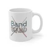 Band Squad - Drumsticks - 11oz White Mug