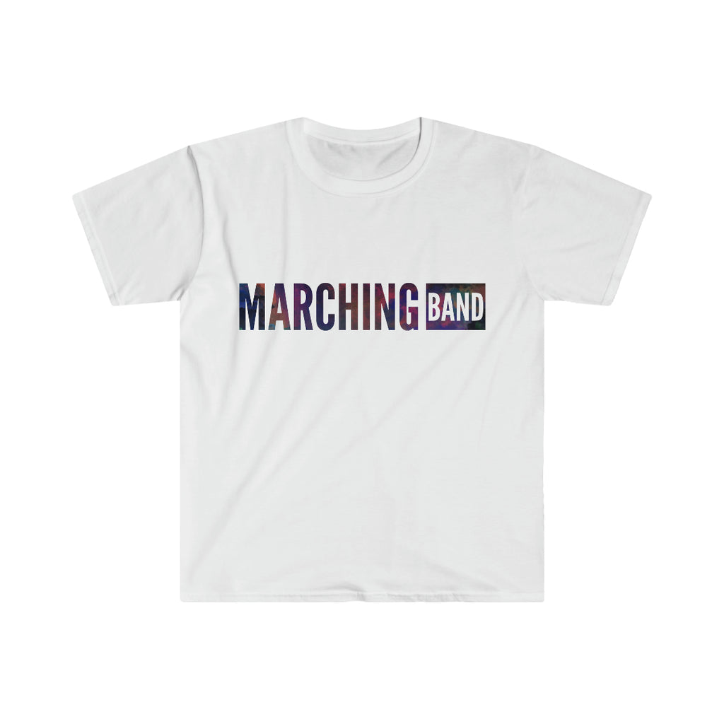 Marching Band - Dark Ribbon - Unisex Softstyle T-Shirt