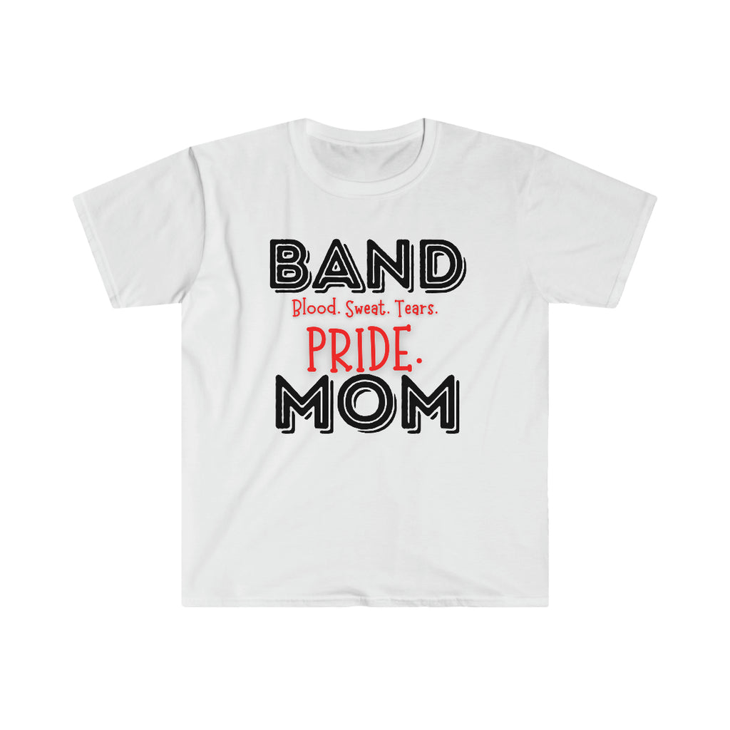 Band Mom - Pride - Unisex Softstyle T-Shirt