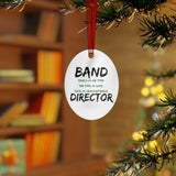 Band Director - Early - Metal Ornament