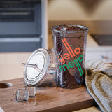 Mellophone - Yello Mello - Orange - Suave Acrylic Cup