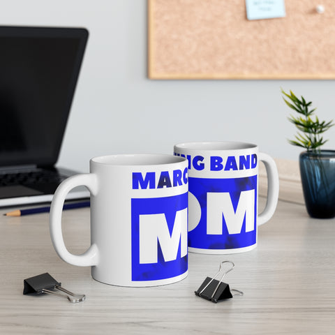 Marching Band Mom - Bright Blue - 11oz White Mug
