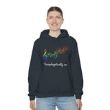 Unapologetically Me - Rainbow - Music Staff - Hoodie