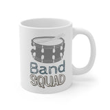 Band Squad - Snare - 11oz White Mug