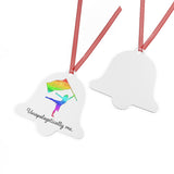 Unapologetically Me - Rainbow - Color Guard 2 - Metal Ornament