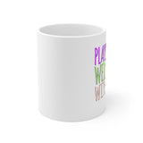 Plays Well With Others - Alto Sax - 11oz White Mug