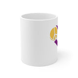Peace, Love, Baritone - 11oz White Mug
