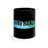 Marching Band Mom - Blue/Green - 11oz Black Mug