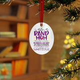 Band Mom - Fancy - Purple - Modern Ornament