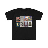 Bass Drum - Artsy Alphabet - Unisex Softstyle T-Shirt