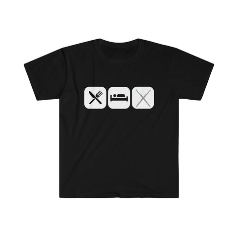 Eat, Sleep, Play - Bassoon - Unisex Softstyle T-Shirt