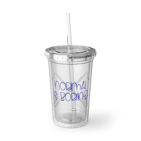 Normal Is Boring - Bass Clarinet - Suave Acrylic Cup