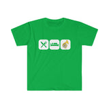 Eat, Sleep, Play - French Horn - Unisex Softstyle T-Shirt