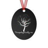 Unapologetically Me - Rainbow - Music Tree - Metal Ornament