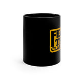 Fear The Clarinets - Gold - 11oz Black Mug