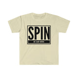 SPIN. Eat. Sleep. Repeat 6 - Color Guard - Unisex Softstyle T-Shirt