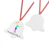 Unapologetically Me - Rainbow - Color Guard 4 - Metal Ornament