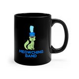 Meowching Band 3 - 11oz Black Mug