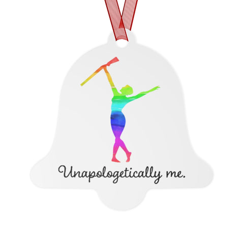 Unapologetically Me - Rainbow - Color Guard 4 - Metal Ornament