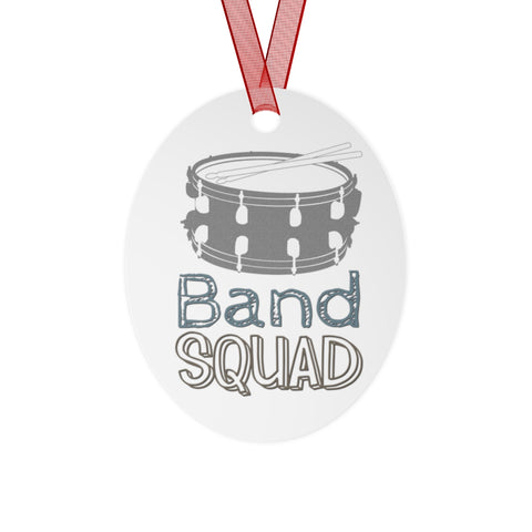 Band Squad - Snare - Metal Ornament