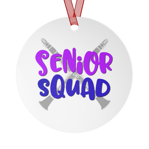 Senior Squad - Clarinet - Metal Ornament