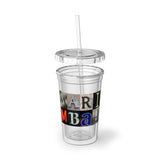 Marimba - Artsy Alphabet - Suave Acrylic Cup
