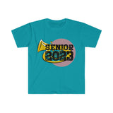 Senior 2023 - Black Lettering - Tuba - Unisex Softstyle T-Shirt