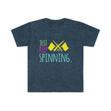 Just Keep Spinning - Color Guard - Unisex Softstyle T-Shirt