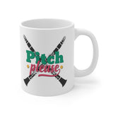 [Pitch Please] Clarinet - 11oz White Mug