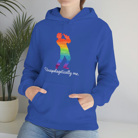 Unapologetically Me - Rainbow - Sax Player - Hoodie