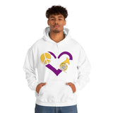 Peace, Love, French Horn - Hoodie
